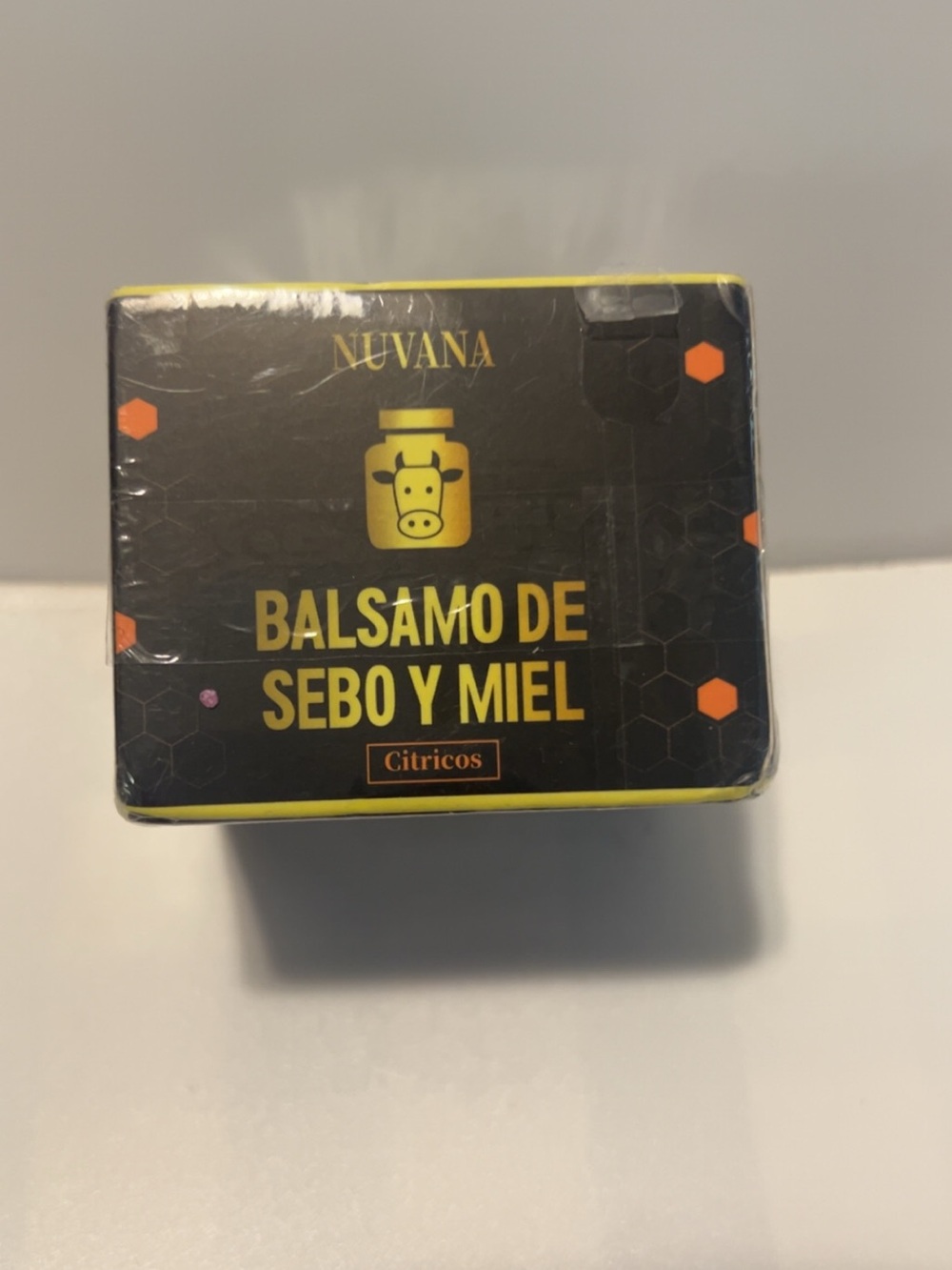 Balsamo de Sebo y Miel - Citrus Scent (Yellow/Black)